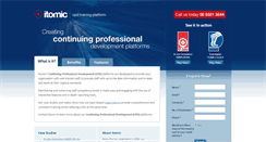 Desktop Screenshot of cpd.itomic.com.au
